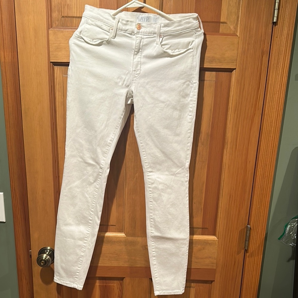 AYR Women's White Jeans